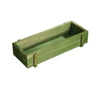 Wiffe Pots de plantes grasses en bois durable avec trous pour flux d'air | Multifonction en bois moderne, design peu encombrant, parfait pour les petits appartements, facile à