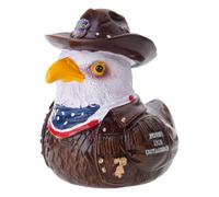 Wiffe Statuette de canards aiglets ornement 250e anniversaire décoration | Figurines de canards patriotiques du 4 juillet pour décoration de maison, jardin, commémoration
