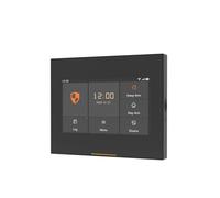 WiFi GSM HD Système d'alarme de sécurité à Domicile Kit de cambriolage sans Fil 433MHz Touche complète Touch Smart Life Smart Life(Ost-H501-HD-4G-panel)