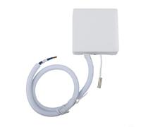 WiFi pour thermostat intelligent sec pour contact chaudière contrôle WiFi | Pour boîtier en plastique durable, finition blanche, design encastré, taille compacte, look moderne