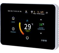 WiFi Smart Thermostat Thermostat programmable 5+2/ 6+1/ 7 Days Schedule APP Télécommande Voice Control ��/�H PM2.5 Humidity Weather Display