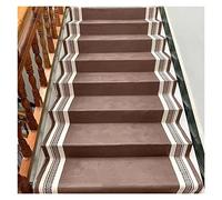 WIGING Rouleau Complet De Tapis D'escalier, Auto-adhésif Antidérapant Tapis De Sol, Microfibre Décoration D'escalier À La Maison Tapis D'escalier, Installation Facile (Color : C, Size : (WxL) 0.7x1m)
