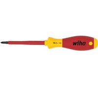 Wiha Tournevis IEC60900:2004 VDE PH ouv. 2x100mm L.tot.218mm poig. multicomp. ronde S Quantité:1
