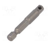 Porte douilles - longueur 50 mm - Radio 1/4" WIHA