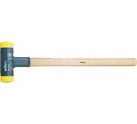 WIHA 02093 - Marteau anti-rebond Safety, 350 mm, Ø 30 mm