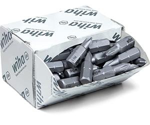 WIHA 08047 - Juego de bits Standard de 25 mm 7929Z 7011Z PH1 x 25 mm Cod. 7929001