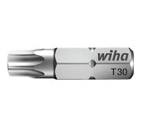 Wiha Embouts de vissage 08422 Torx T15 25 mm Acier Chrome-Vanadium trempé Lot de 2