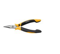 Wiha 10348 antistatique (ESD) Pince plate à becs ronds droite Acier à outils 120 mm