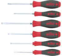 WIHA 21248 - Ensemble de tournevis SoftFinish® , plat, PH, 6 pièces