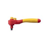 Wiha 246 3/8" Llave de triquete reversible con aislamiento de inyección