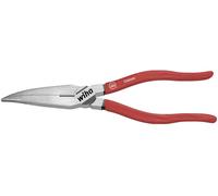 Wiha 26721 pour l'électronique et la mécanique de précision Pince plate à becs ronds droite Acier à outils 200 mm