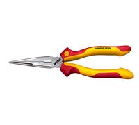 Wiha 26727 VDE Pince plate à becs ronds droite Acier à outils 200 mm
