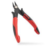Wiha Pince coupante diagonale Electronic – Tête large et pointue, coupe rase – 130 mm (26818)