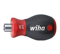 Wiha Tournevis Stubby 29463 – porte-embout magnétique 1/4" 57 mm