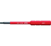 Wiha 2831-18 SW slim-Vario VDE Embout de vissage 6 pans isolé pour porte-embout slimVario Pas de version slim 2,0 x 75