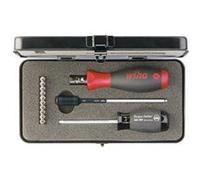 Wiha - Jeu de tournevis dynamométriques TorqueVario‑S 13 pièces réglable 1-5 Nm Torx/Torx Plus