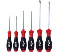 Wiha 311 K6 SATZ 6tlg pour latelier Jeu de tournevis 6 pièces cruciforme Phillips, vis Pozidriv