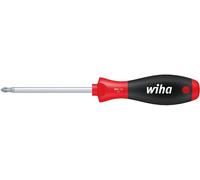 Tournevis cruciforme, manche bi-matière, lame ronde, empreinte Phillips - 1x80 WIHA