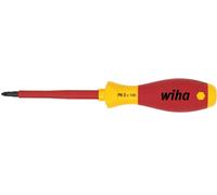 Wiha 321N 00847 VDE Tournevis cruciforme PH 1 Longueur de la lame: 80 mm DIN ISO 8764, DIN EN 60900