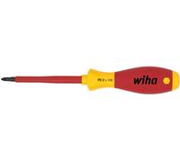 Wiha Tournevis VDE IEC60900:2004 PH 2x100 mm L tot 218 mm Poignée multicomp. ronde S