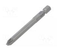 Wiha Embout professionnel 70 mm PlusMinus/Pozidriv 1/4" SL/PZ2 (32497) Quantité 5