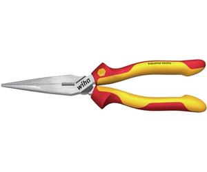 WIHA 33178 - Alicates de boca semi-redonda Industrial electric Z 05 0 09 200 mm Industrial electric Cod. Z05020009