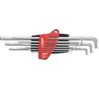 Wiha Juego de llaves Allen en soporte ProStar 369T ProStar 9tlg verchromt; Stubby