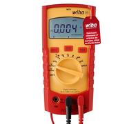 Multimètre numérique WIHA jusqu'à 1000V AC Cat. IV + 2 piles AAA incluses - 45215