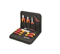 Wiha 36389 Jeu D'outils Électricien Jeu Mixte - De 12 Pcs Dans Classeur À Outils