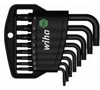 Wiha 36461 TORX® intérieur Jeu de clés mâles coudées T 9, T 10, T 15, T 20, T 25, T 27, T 30, T 40 8 pièces