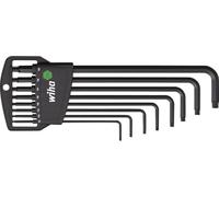 Wiha 366Z Classic 8tlg TORX® intérieur Jeu de clés mâles coudées T 9, T 10, T 15, T 20, T 25, T 27, T 30, T 40 8 pièces