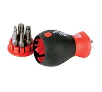 Wiha 38045 Stubby Tournevis avec insert Recharger Bits, Torx