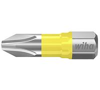 Wiha Jeu de 5 embouts Y Philips PH1 25 mm Acier molybdène-vanadium trempé