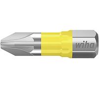Wiha Jeu d'embouts en Y 415/416 – Pozidriv PZ3 25 mm – 5 pièces 1/4"