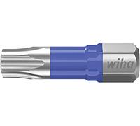 Wiha – Embouts Torx T20 x 25 mm (41606) – Acier molybdène‑vanadium trempé – Boîte de 5