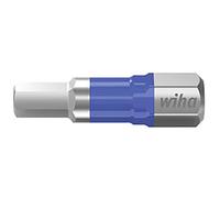 Wiha 41611 Embout 6 pans Propulseur: 1/4 (6.3 mm) Sortie: 6 pans intérieurs SW