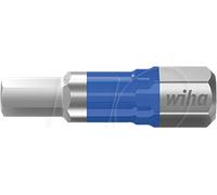 Wiha Wiha Jeu d'embouts T 25 mm Six pans (taille 3) 5 pcs 1/4" dans un coffret (41611) Quantité:1