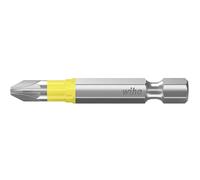 Wiha 41628 Embout cruciforme Propulseur: 1/4 (6.3 mm) Sortie: vis Pozidriv PZ 2