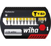 Wiha Wiha Jeu d'embouts FlipSelector embout Y de 25 mm TX, 13 pcs 1/4" (41828) Quantité:1