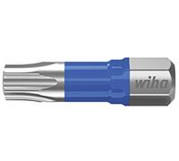 Wiha Embouts Torx 7015Y 7929-02525 T25 x 25 mm Acier au vanadium-molybdène trempé 25 pièces