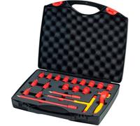 Wiha 43023 Set dadaptateurs de douille carré 20 pièces 43023