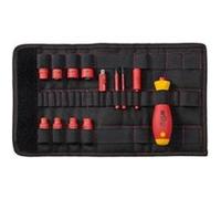 Wiha 43467 Jeu de tournevis 14 pièces vis à fente, 6 pans extérieurs G