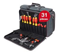 Wiha Set d'outils 43879 pour techniciens de maintenance – 29 pièces en pochette