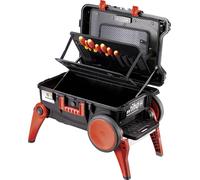 Wiha 44129 pour électricien, pour les artisans, pour professionnels, VDE Mallette à outils non équipée 1 pièce (L x l x H) 680