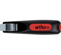 Wiha Couteau à dénuder 44240 – lame auto-rotative pour câbles ronds 4–28 mm