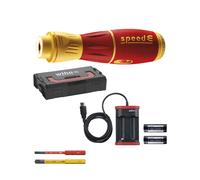 Wiha 44318 SpeedE II - Jeu Tournevis À Assistance Électrique (7pcs) En L-Boxx Mini - SL/PZ