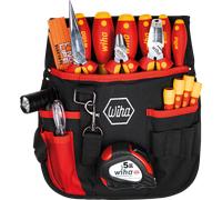 WIHA 44574 - Jeu d'outils, étui de ceinture, pour électriciens, 18 pièces