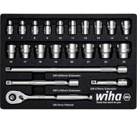 Wiha 44708 Jeu de douilles articulées 280 mm