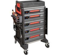 WIHA 45801 - Servante d'atelier, E-Mobility, équipée, 102 pièces