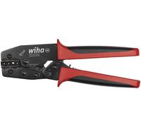 Pince à sertir Wiha pour fiches et douilles plates non isolées, 220 mm